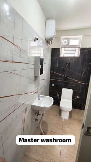 Bathroom in 3 BHK Apartment at Whitefield – for Rent
