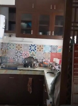 Kitchen in 2 BHK Apartment at Techman Moti Residency, Raj Nagar Extension – for Sale