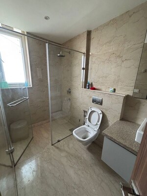 Bathroom in 5 BHK Penthouse at Ambience Tivertone, Sector 50 – for Rent