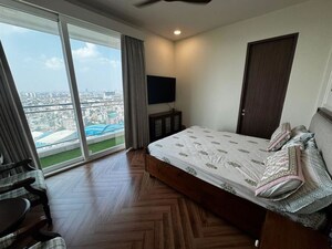 Bedroom in 5 BHK Penthouse at Ambience Tivertone, Sector 50 – for Rent