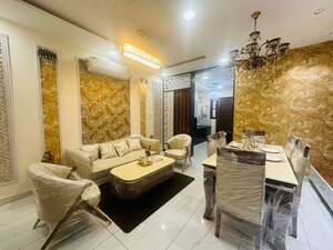 Living Room in 4 BHK Independent House at Sector 124 – for Sale