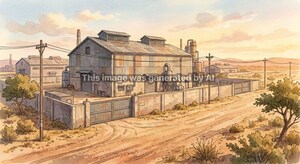  Industrial Plot – Exterior View View at Umarda - for Sale