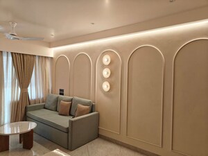 Living Room in 1 BHK Apartment at Antariksh Ace, Bandra East – for Rent