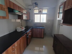 Kitchen in 3 BHK Apartment at Hiranandani Meadows, Manpada – for Rent