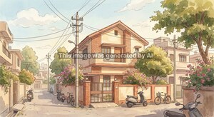  Independent House – Exterior View View at Sakoti - for Sale