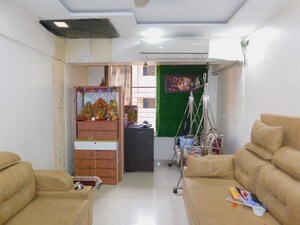 Living Room in 3 BHK Apartment at Shivalaya Tower, Kandivali East – for Rent