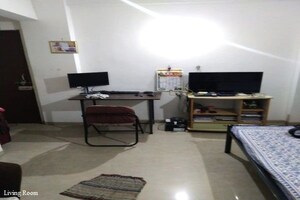 Living Room in 2 BHK Apartment at Swaraj Complex, Wadgaon Sheri – for Rent