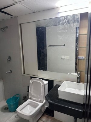 Bathroom in 3 BHK Apartment at Shipra Srishti, Ahinsa Khand 1 – for Rent