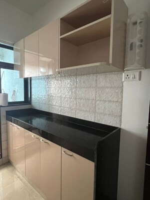 Kitchen in 2 BHK Apartment at Sanghvi Heights, Wadala – for Rent