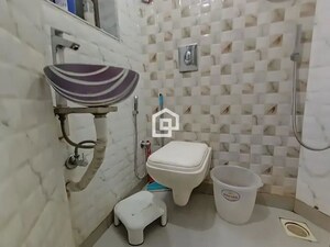 Bathroom in 2 BHK Apartment at Sanghvi Heights, Wadala – for Rent