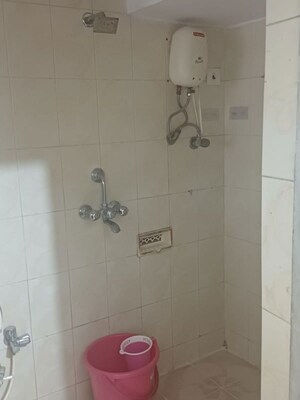 Bathroom in 2 BHK Apartment at Eden Woods complex, Manpada – for Rent