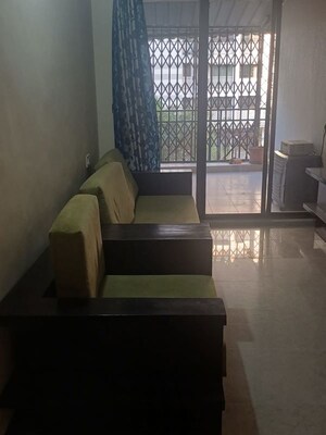 Living Room in 2 BHK Apartment at Eden Woods complex, Manpada – for Rent