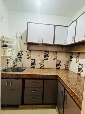 Kitchen in 1 BHK Apartment at Freedom Fighters Enclave – for Rent