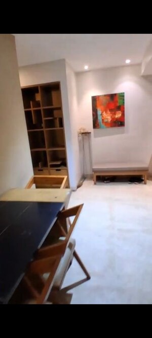 Staircase in 1.5 BHK Apartment at Omkar Meridia, Kurla West – for Rent