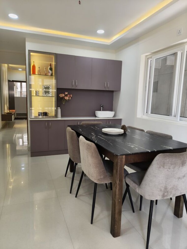 Dining area, sanarelli-apartment 2 Bedroom 1100 Sq.Ft. Apartment In Dundigal Hyderabad 10538539