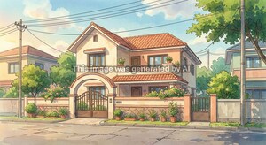  Independent House – Exterior View View at Okha - for Sale