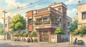 Apartment – Exterior View View at Kholvad - for Sale