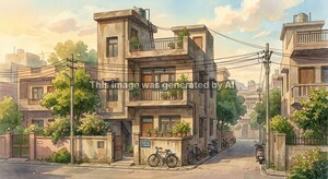  Apartment – Exterior View View at Sadullahabad - for Sale