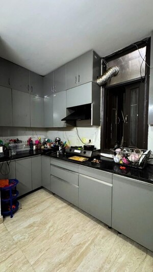 Kitchen in 1 BHK Apartment at Freedom Fighters Enclave – for Rent
