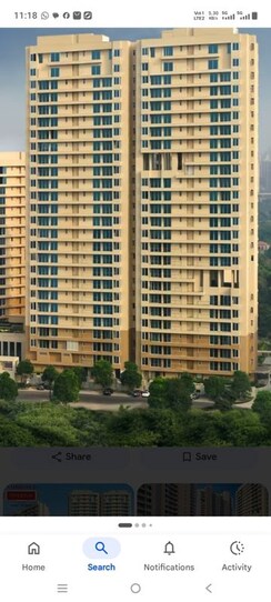 3.5 BHK + Servant Room Apartment For Rent in Ambience Tivertone