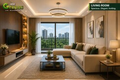 3 BHK + Prayer Room,Study Room Apartment For Sale in Kollur Gated Community