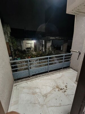 Balcony in 1 BHK Apartment at Freedom Fighters Enclave – for Rent
