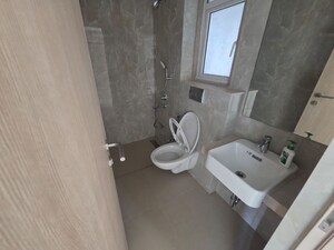 Bathroom in 3 BHK Apartment at L And T Rejuve 360, Mulund West – for Rent