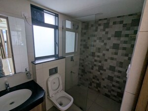Bathroom in 3 BHK Apartment at Godrej Urban Park, Chandivali – for Rent
