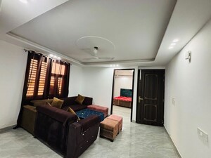 Living Room in 1 BHK Apartment at Freedom Fighters Enclave – for Rent