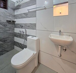 Bathroom in 3 BHK Apartment at Prestige Tranquil, Kokapet – for Rent