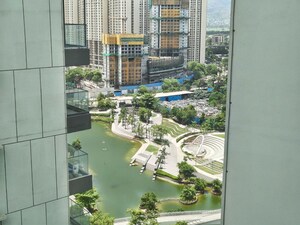 Balcony in 3 BHK Apartment at Kalpataru Immensa H, Kolshet Road – for Sale