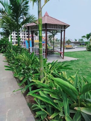 Balcony in 4 BHK Apartment at Siddhi Highland Haven, Balkum Pada – for Rent