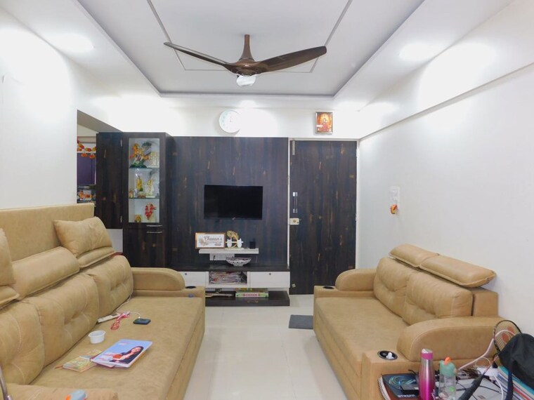 Living Room, technopark-ii 3 Bedroom 1350 Sq.Ft. Apartment In Kandivali East Mumbai 10588387