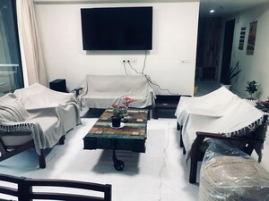 Living Room in 3 BHK Apartment at Tata Primanti Phase 2, Sector 72 – for Rent