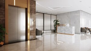 Building Lobby in 3 BHK Apartment at Devanahalli – for Sale