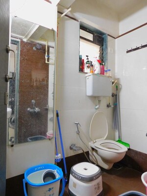 Bathroom in 4 BHK Apartment at Thakur Jewel Tower, Kandivali East – for Sale