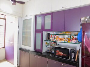 Kitchen in 4 BHK Apartment at Thakur Jewel Tower, Kandivali East – for Sale