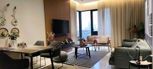 Living Room in 2 BHK Apartment at Lodha The Park, Worli – for Sale