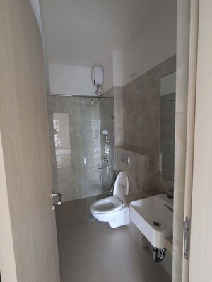 Bathroom in 2 BHK Apartment at L And T Rejuve 360, Mulund West – for Rent
