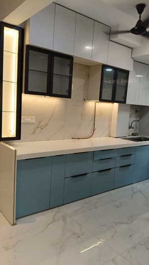 Kitchen in 4 BHK Apartment at Lodha Woods, Kandivali East – for Sale