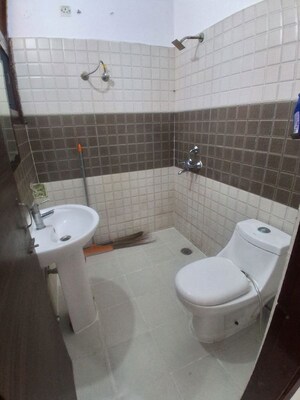 Bathroom in 3 BHK Builder Floor at Dhakoli – for Sale