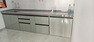 Kitchen in 2 BHK Apartment at Unique Youtopia, Kharadi – for Rent
