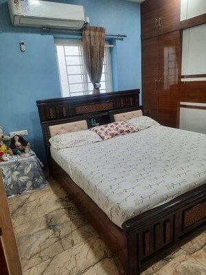 Bedroom in 1.5 BHK Independent House at Ameenpur – for Rent