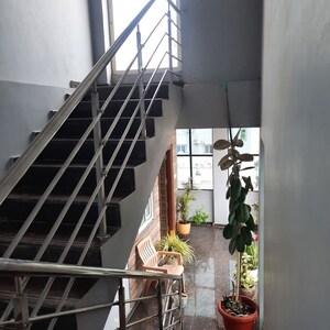 Staircase in 1.5 BHK Independent House at Ameenpur – for Rent