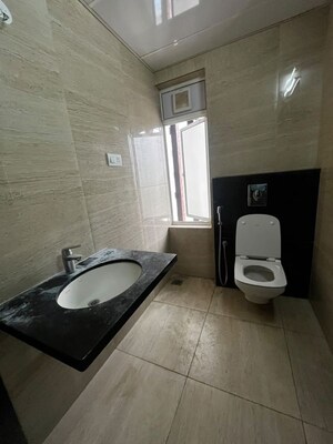 Bathroom in 3 BHK Apartment at Aparna Zenon, Puppalaguda – for Rent