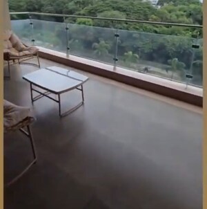 Balcony in 3.5 BHK Apartment at ABIL Castel Royale, Bhosale Nagar – for Rent