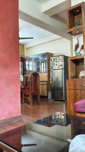Living Room in 3 BHK Apartment at Santoshpur – for Sale