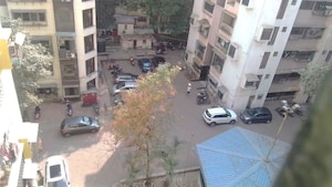 Balcony in 1 BHK Apartment at Brightland Phase 1 CHS, Balkum Pada – for Rent