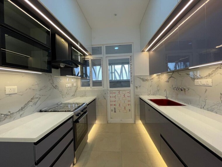 Kitchen, meridian-park-at-the-prestige-city 3 Bedroom 1650 Sq.Ft. Apartment In Sarjapur Road Bangalore 10588474
