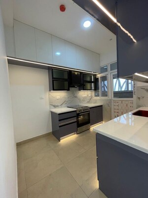 Kitchen in 3 BHK Apartment at Meridian Park At The Prestige City, Sarjapur Road – for Rent